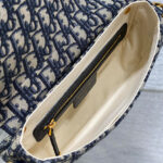 Christian Dior Small CD Besace Bag Dark Blue